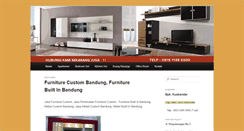 Desktop Screenshot of jasafurniturebandung.com